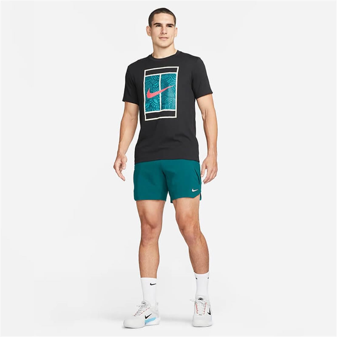 NikeCourt Dri-FIT Erkek Tenis Tişörtü