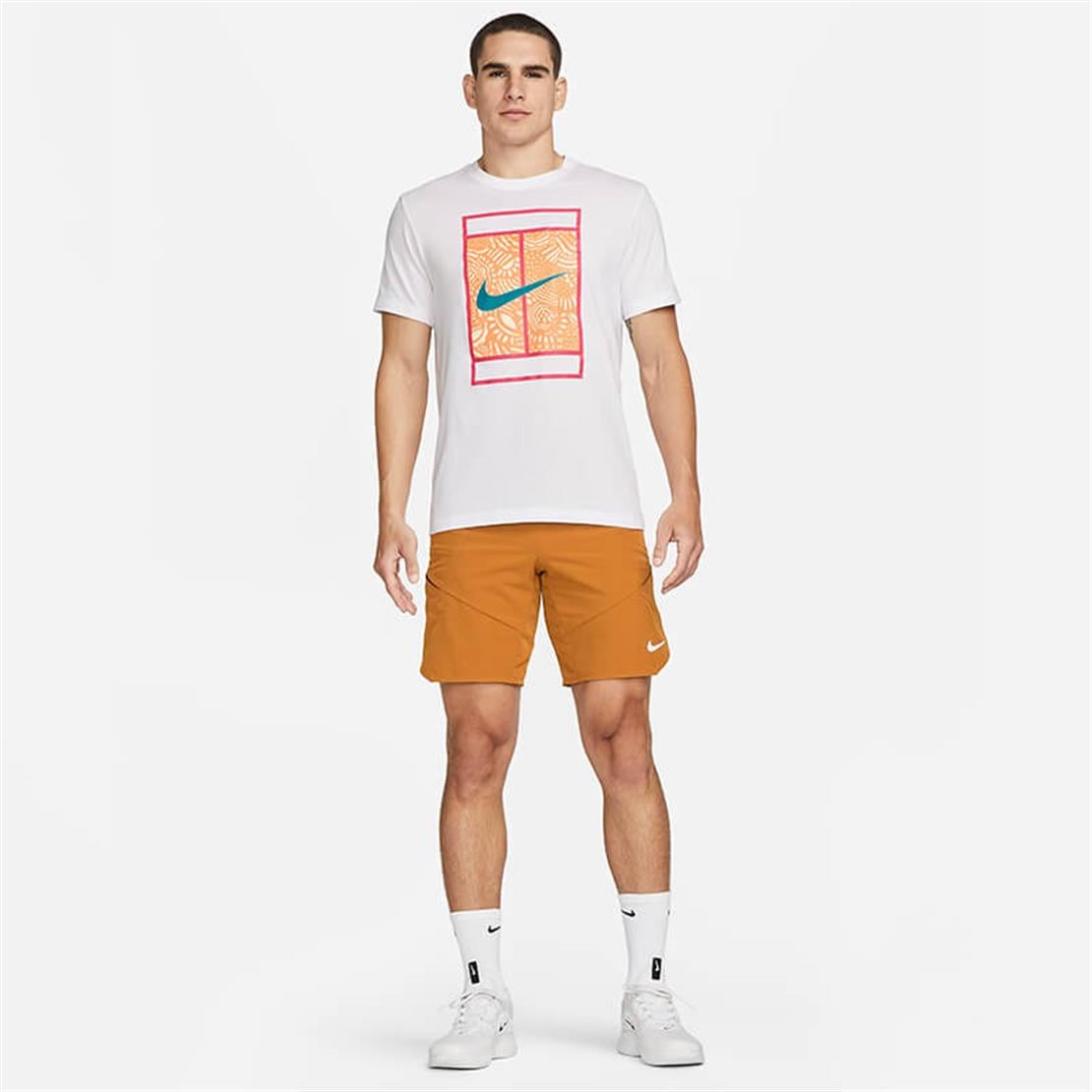 NikeCourt Dri-FIT Erkek Tenis Tişörtü
