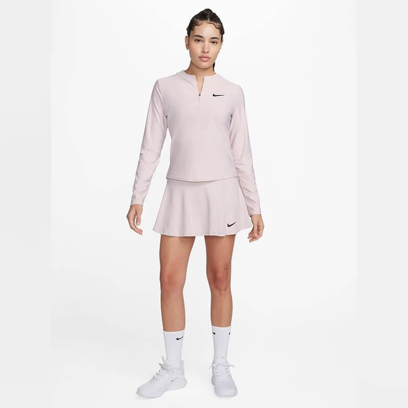 Nike Court Core Advantage Yarım Fermuarlı Tenis Top