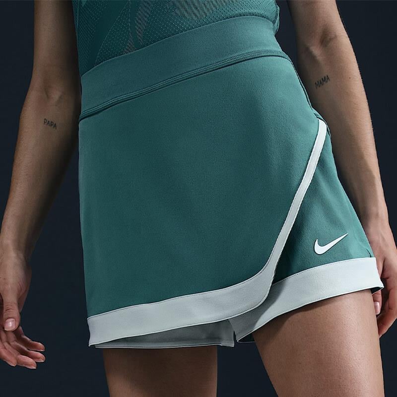 Nike Slam Melbourne 3in Kadın Tenis Eteği Mineral Teal White