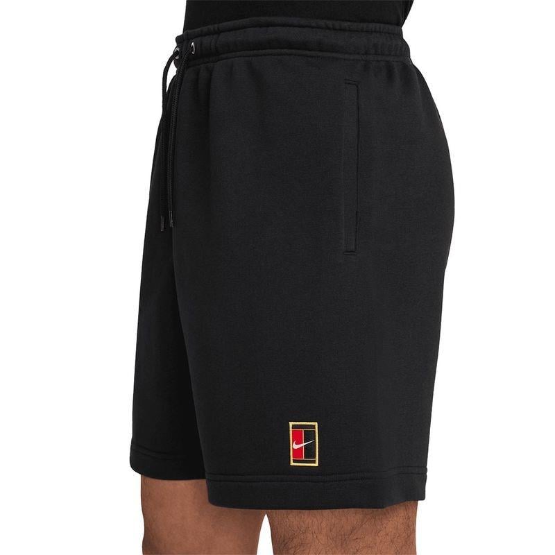 NikeCourt Heritage Dri-FIT Fleece Erkek Tenis Şortu