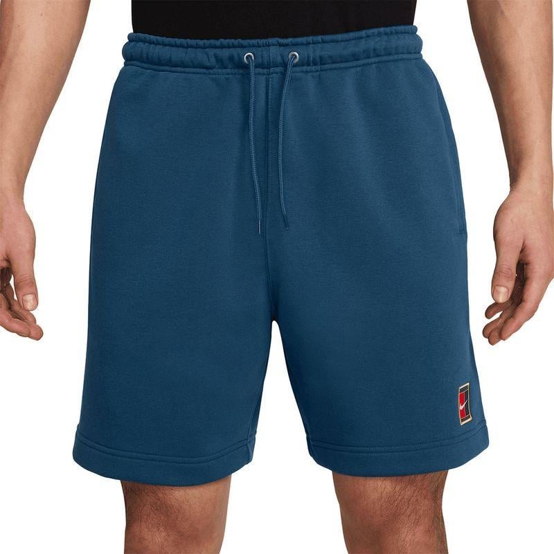 NikeCourt Heritage Erkek Dri-FIT Fleece Tenis Şortu