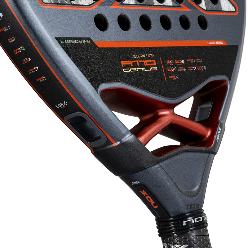 Nox AT10 Genius 18K Alum Padel Raketi 2025 - Agustin Tapia