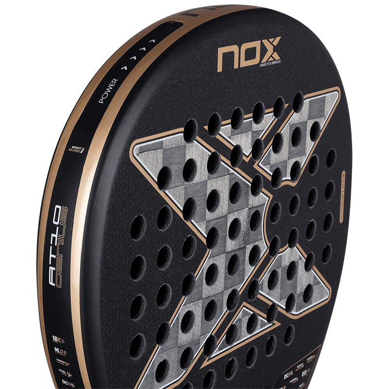 Nox AT10 Genius 18K Alum Padel Raketi 2026 - Agustin Tapia