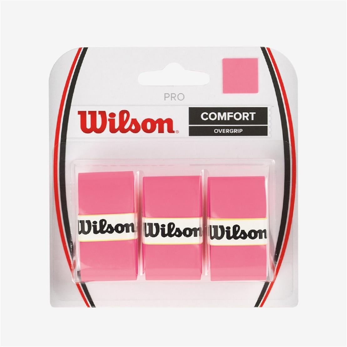 Wilson Pro Overgrip Comfort 3lü Pembe