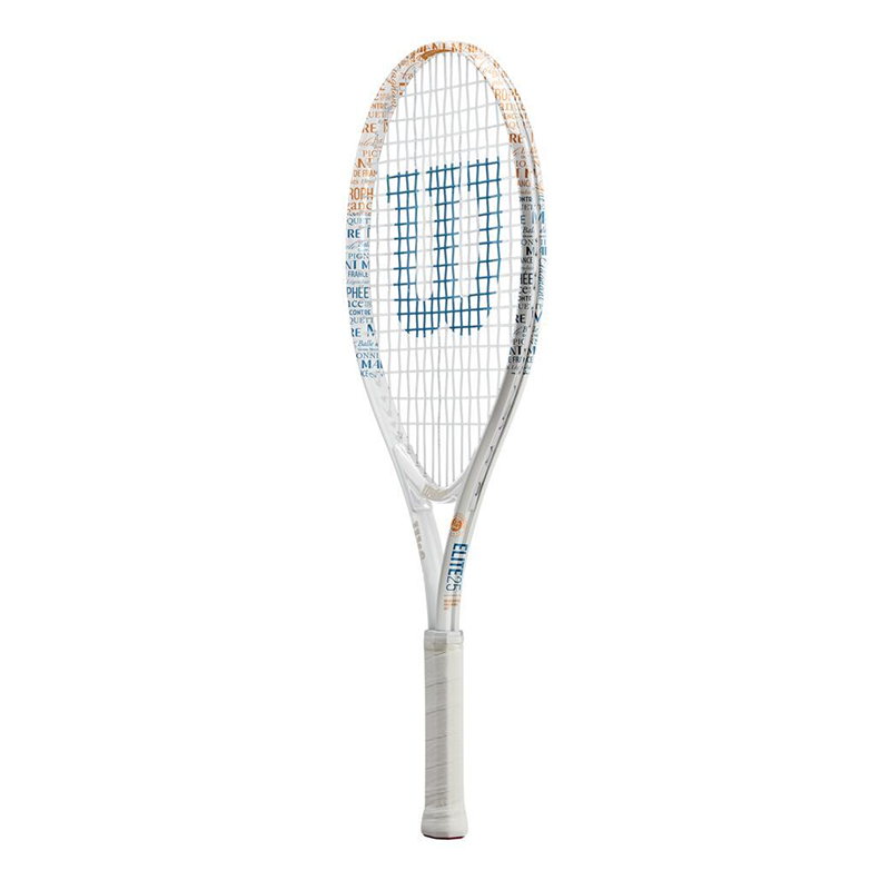 Wilson x Roland-Garros Junior Elite 23 Tenis Raketi - White and Navy