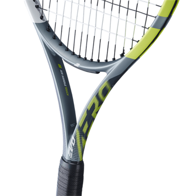 Babolat Evo Aero Gen2 Tenis Raketi 275gr 2026 - Gri/Sarı (Kordajlı)