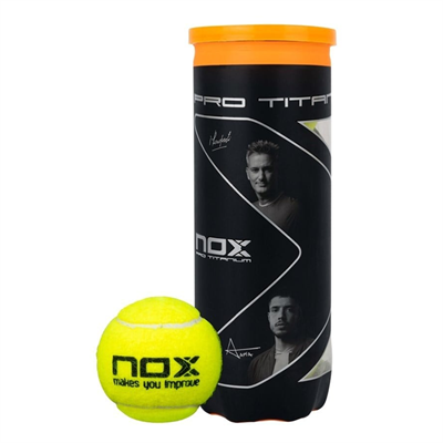 NOXNOX Pro Titanium 3'lü Padel Topu