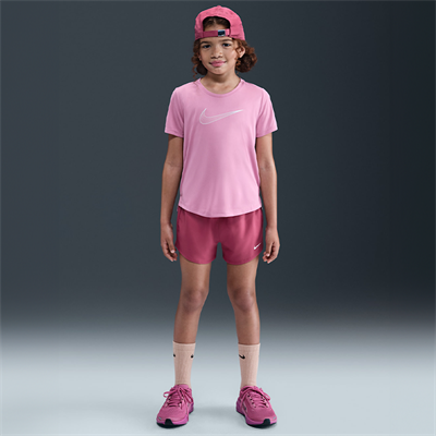 Nike One Dri-FIT Yüksek Belli Dokuma Genç Kız Çocuk Antrenman Şortu