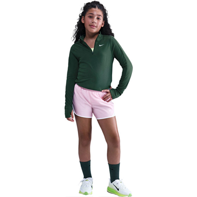 Nike Dri-FIT Uzun Kollu Yarım Fermuarlı Kız Çocuk Antrenman Üstü