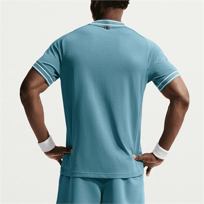 NikeCourt Heritage Logo Erkek Tenis Tişörtü