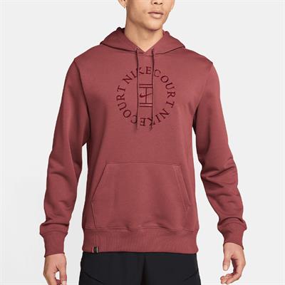 NikeCourt Heritage Dri-FIT French Terry Erkek Tenis Hoodie