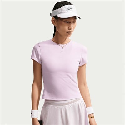 NikeCourt Advantage Dri-FIT Kısa Kollu Kadın Tenis Üstü