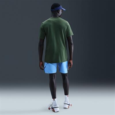 NikeCourt Heritage Logo Dri-FIT Erkek Tenis Tişörtü