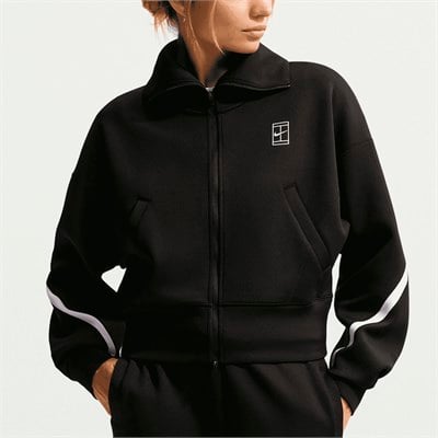 NikeCourt Advantage Dri-FIT Tam Fermuarlı Kadın Tenis Ceketi