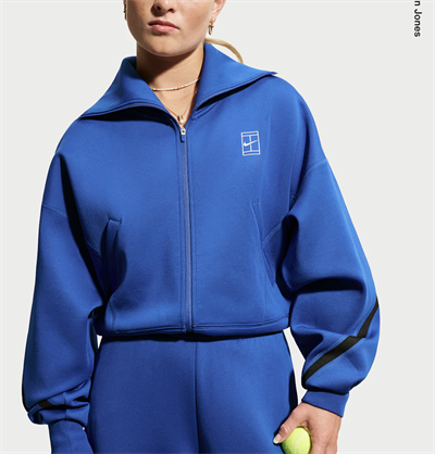 NikeCourt Advantage Dri-FIT Tam Fermuarlı Kadın Tenis Ceketi