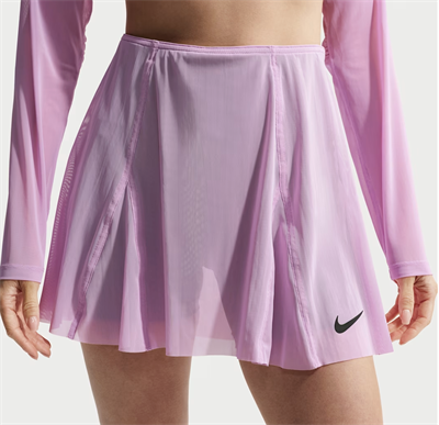 NikeNikeCourt Slam Yüksek Belli Pileli Kadın Tenis Eteği
