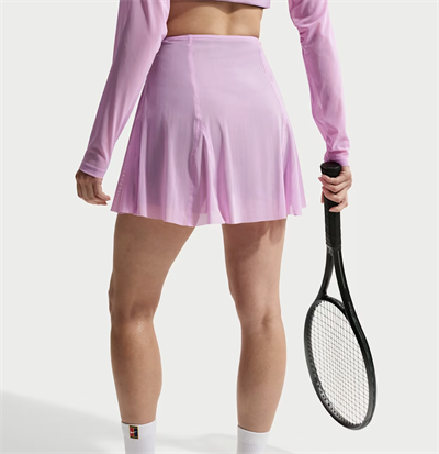 NikeCourt Slam Yüksek Belli Pileli Kadın Tenis Eteği