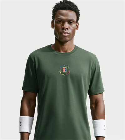 NikeNikeCourt Dri-FIT Pamuklu Erkek Tenis Tişörtü