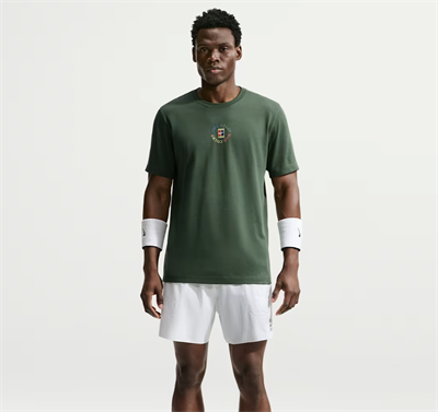 NikeCourt Dri-FIT Pamuklu Erkek Tenis Tişörtü