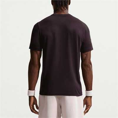 NikeCourt Dri-FIT Pamuklu Erkek Tenis Tişörtü