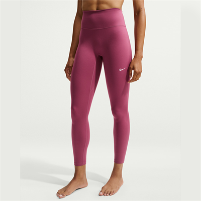 Nike One Yüksek Belli Bilek Üstü Kadın Taytı - Pink Smoke