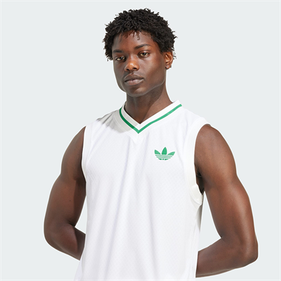 adidas Tennis Pro Climacool Erkek Kolsuz Tişört - Beyaz