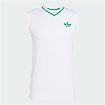 adidas Tennis Pro Climacool Erkek Kolsuz Tişört - Beyaz