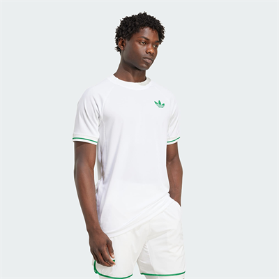 adidas Tennis Pro Climacool+ FreeLift Erkek Tişört - Beyaz
