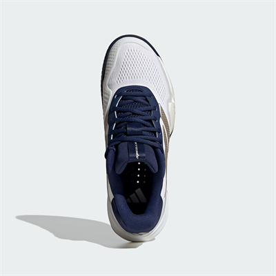 adidas Barricade 14 Erkek Tenis Ayakkabısı - Beyaz/Koyu Mavi