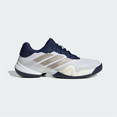 adidasadidas Barricade 14 Erkek Tenis Ayakkabısı - Beyaz/Koyu Mavi