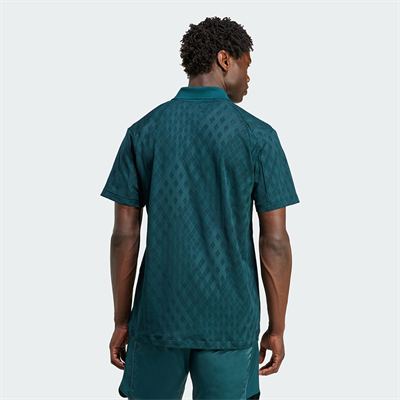 adidas Tennis Pro Climacool+ FreeLift Erkek Polo Tişört - Yeşil