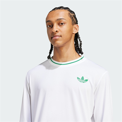 adidas Tennis Pro Climacool Erkek Uzun Kollu Tişört - Beyaz
