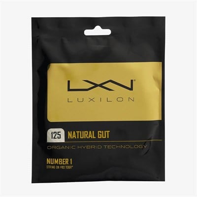 Luxilon Natural Gut 125 (Doğal Bağırsak) 12m Tekli Kordaj