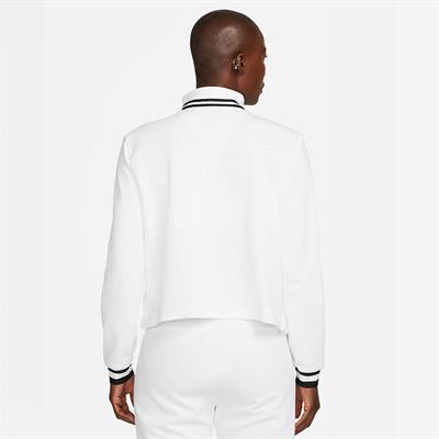 NikeCourt Dri-FIT Heritage Fransız Havlu Kumaşı Kadın Tenis Üstü