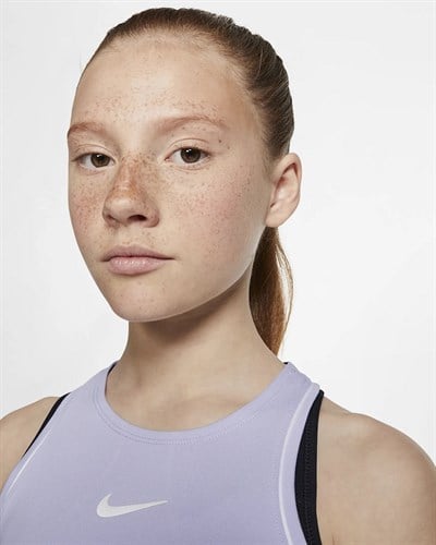 Nike Court Dry Kız Çocuk Tenis Üstü