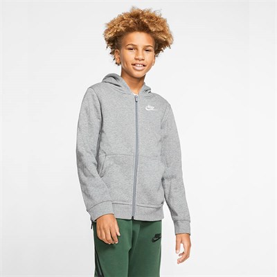 Nike Sportswear Tam Boy Fermuarlı Erkek Çocuk Kapüşonlu Üst