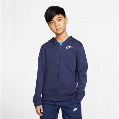 Nike Sportswear Tam Boy Fermuarlı Erkek Çocuk Kapüşonlu Üst
