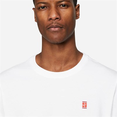 Nike Heritage Logo Erkek Tenis Tişörtü