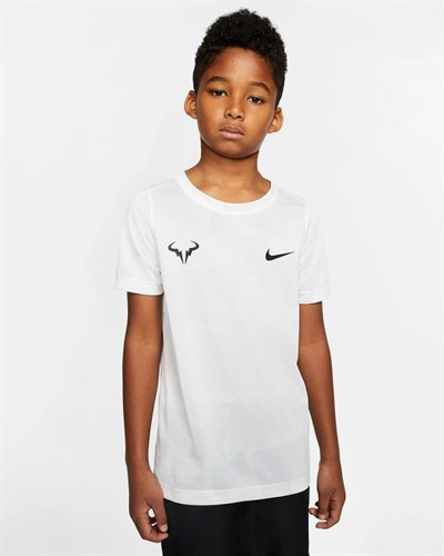 Nike Erkek Çocuk Dri-Fit Rafa Tenis Tişörtü 
