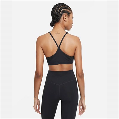 Nike Dri-FIT Indy Hafif Destekli Dolgulu V Yaka Kadın Spor Sütyeni