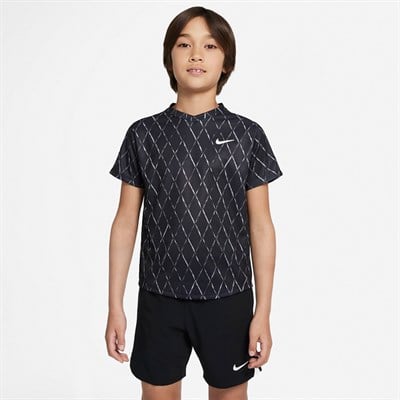 Nike Dri-Fit Victory Erkek Çocuk Tenis Tişörtü