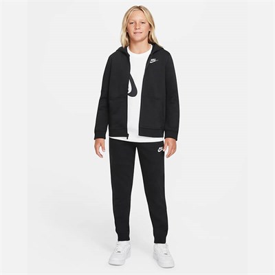 Nike Sportswear Fransız Havlu Kumaş Erkek Çocuk Kapüşonlu Üst