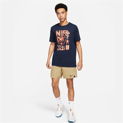 Nike Court Logo Erkek Tenis Tişörtü