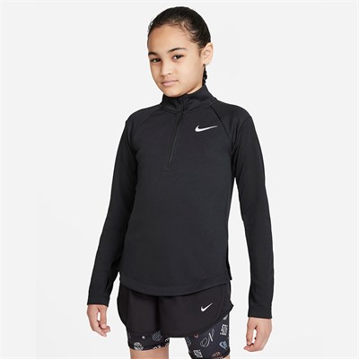 Nike Kız Çocuk Yarım Fermuarlı Sweatshirt