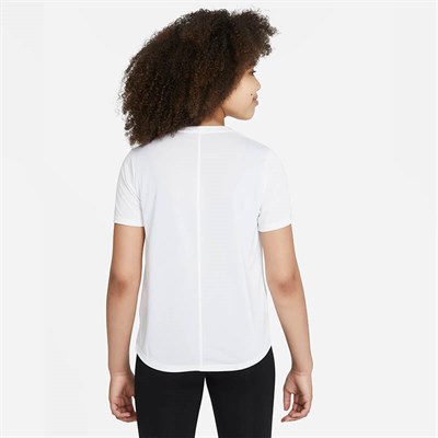 Nike Dri-FIT One Kısa Kollu Kız Çocuk Antrenman Tişörtü