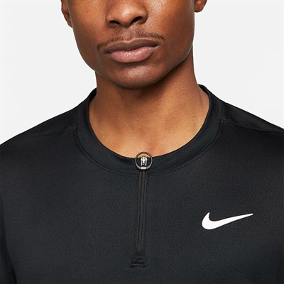 NikeCourt Dri-FIT Advantage Yarım Fermuarlı Erkek Tenis Üstü