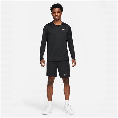 NikeCourt Dri-FIT Advantage Yarım Fermuarlı Erkek Tenis Üstü