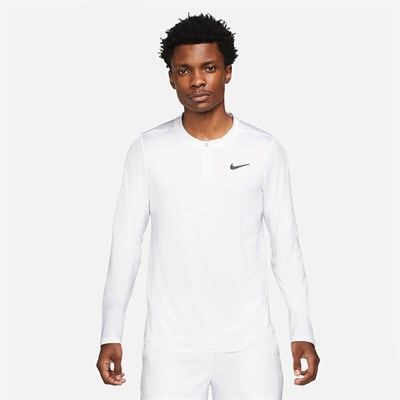 Nike Dri-FIT Advantage Yarım Fermuarlı Erkek Tenis Üstü