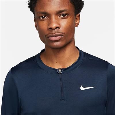 Nike Dri-FIT Advantage Yarım Fermuarlı Erkek Tenis Üstü